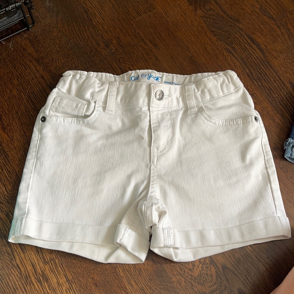 White shorts